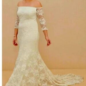 Torrid Size 14 Wedding Dress